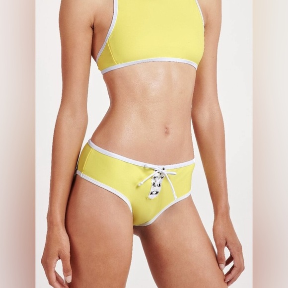 OOKIOH Yellow Women's Swim Set - Picture 1 of 12